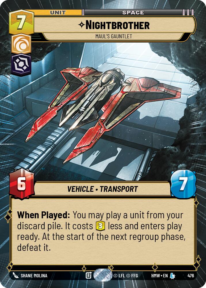 Nightbrother - Maul's Gauntlet (Hyperspace), Homeworlds 476