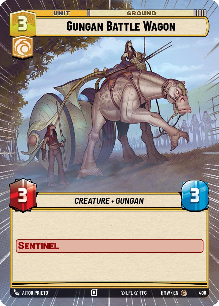 Gungan Battle Wagon (Hyperspace), Homeworlds 498
