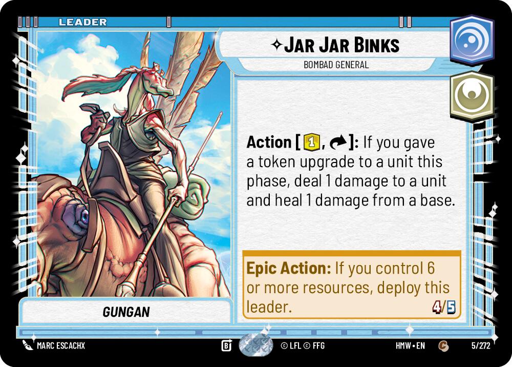 Jar Jar Binks - Bombad General, Homeworlds 5/272