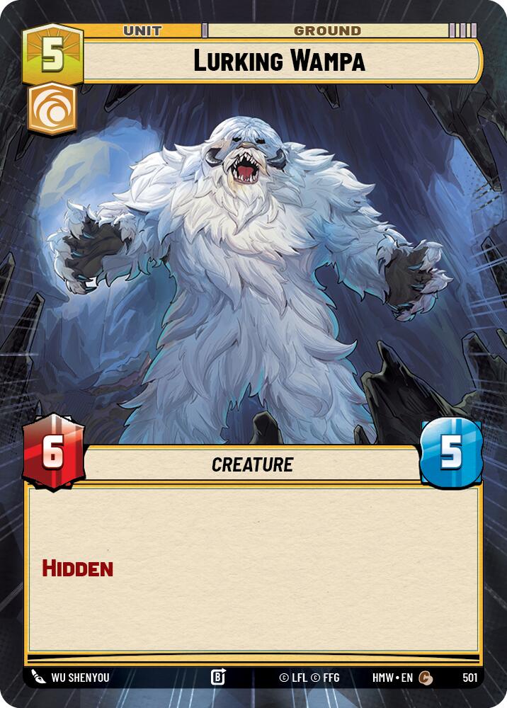 Lurking Wampa (Hyperspace), Homeworlds 501