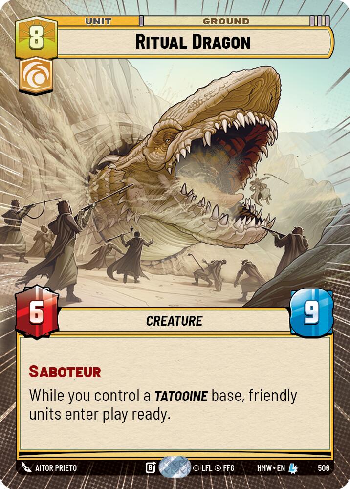 Ritual Dragon (Hyperspace), Homeworlds 506