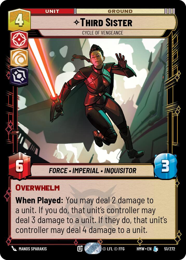 Third Sister - Cycle of Vengeance, Homeworlds 51/272