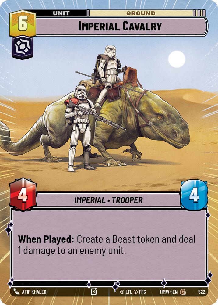 Imperial Cavalry (Hyperspace), Homeworlds 522