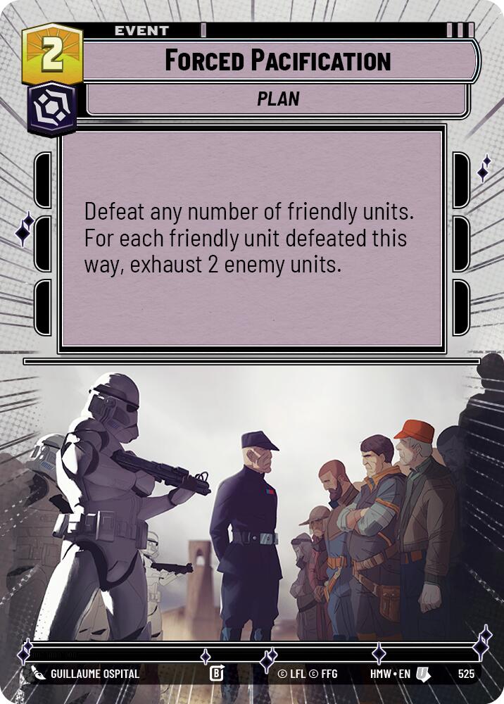 Forced Pacification (Hyperspace), Homeworlds 525