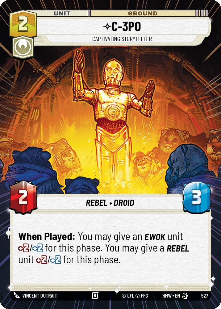 C-3PO - Captivating Storyteller (Hyperspace), Homeworlds 527