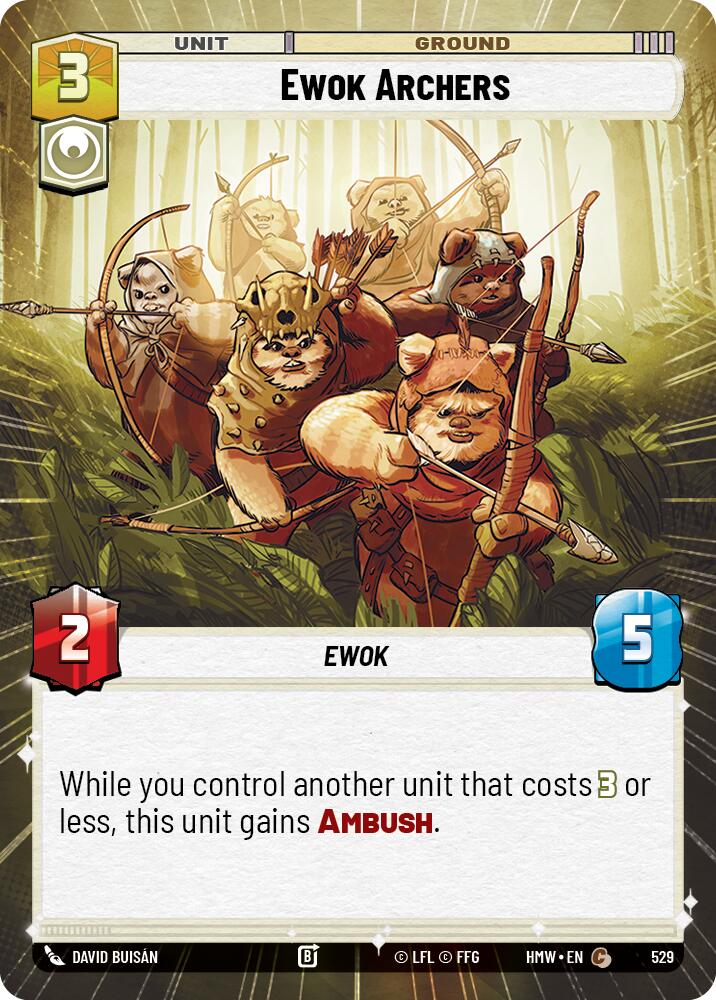 Ewok Archers (Hyperspace), Homeworlds 529