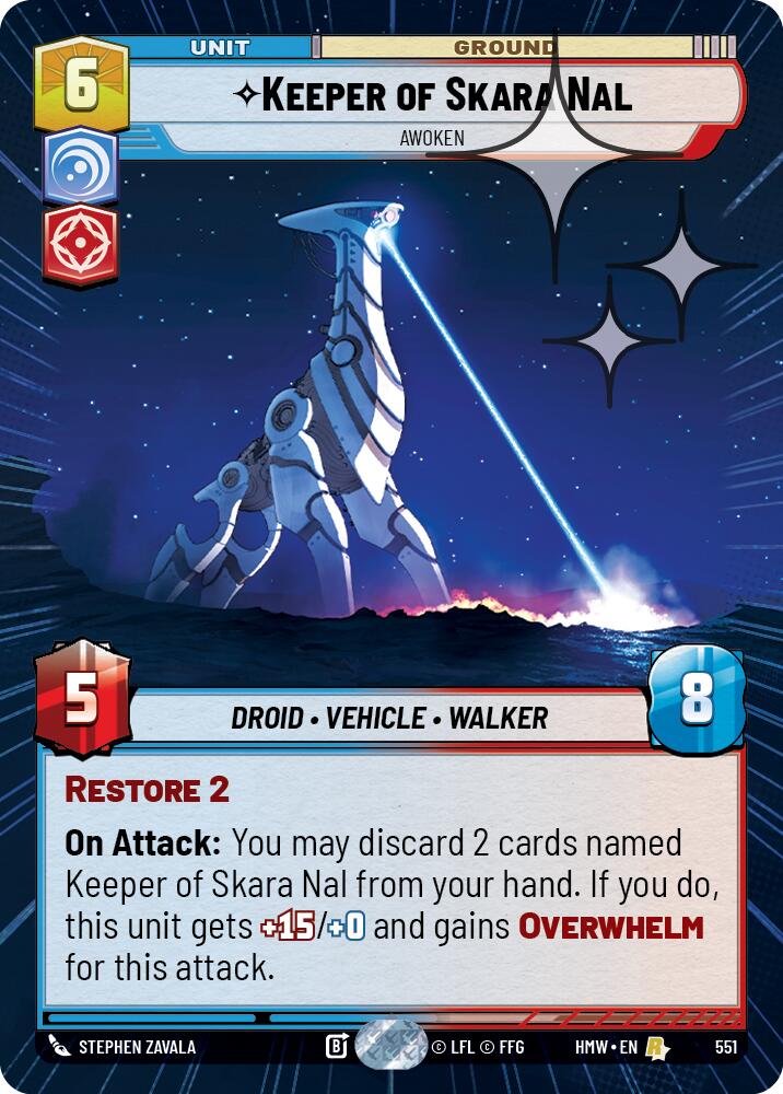 Keeper of Skara Nal - Awoken (Hyperspace Foil), Homeworlds 551
