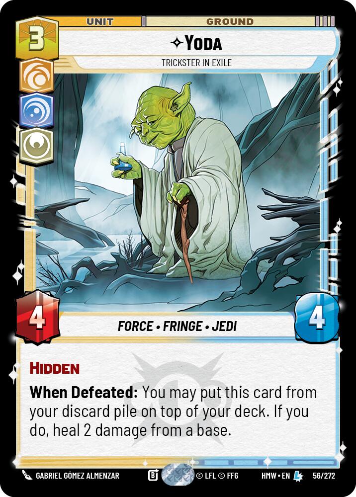 Yoda - Trickster in Exile, Homeworlds 56/272
