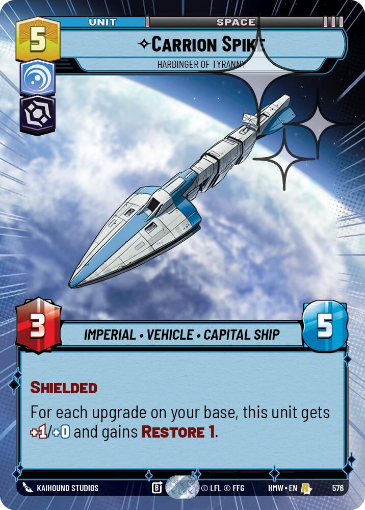 Carrion Spike - Harbinger of Tyranny (Hyperspace Foil), Homeworlds 576