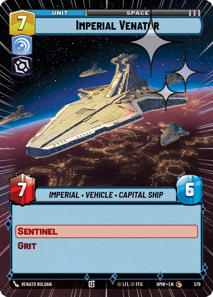 Imperial Venator (Hyperspace Foil), Homeworlds 579