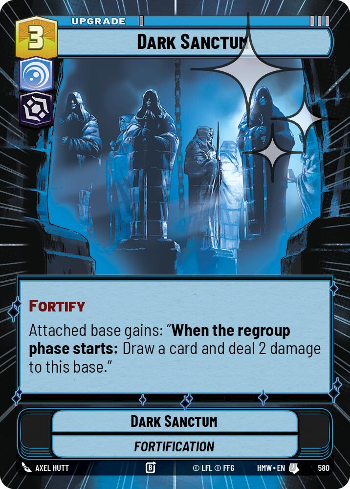Dark Sanctum (Hyperspace Foil), Homeworlds 580