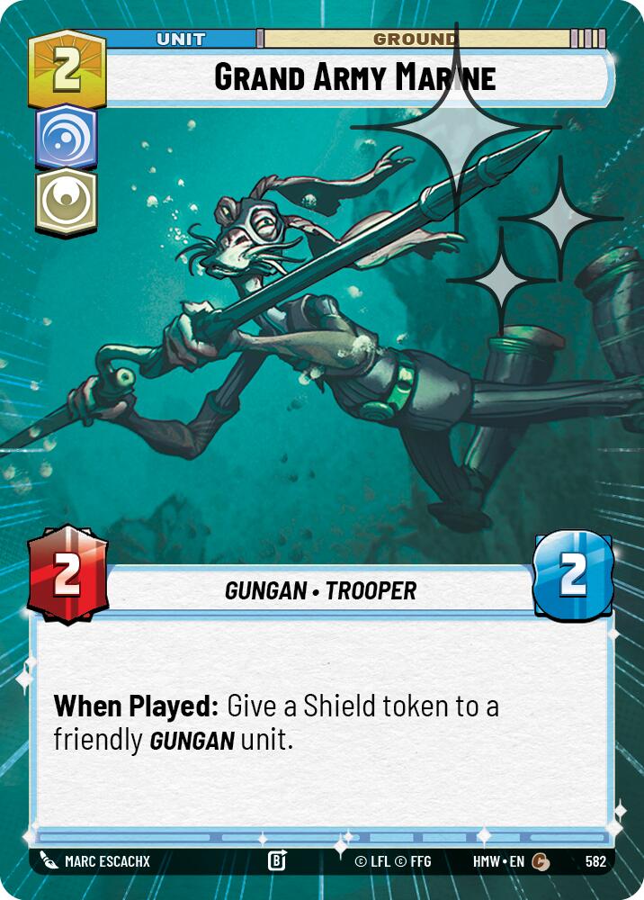 Grand Army Marine (Hyperspace Foil), Homeworlds 582