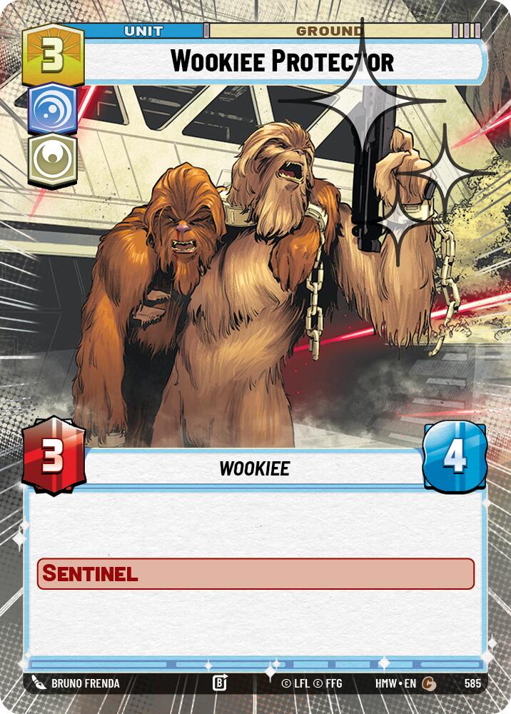 Wookiee Protector (Hyperspace Foil), Homeworlds 585
