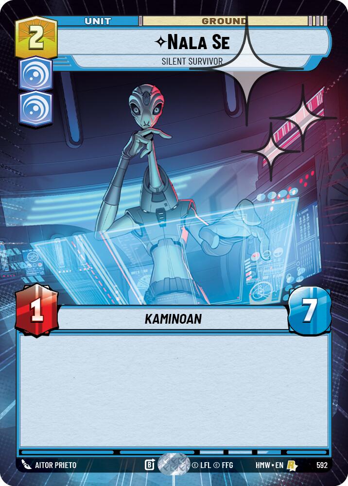 Nala Se - Silent Survivor (Hyperspace Foil), Homeworlds 592