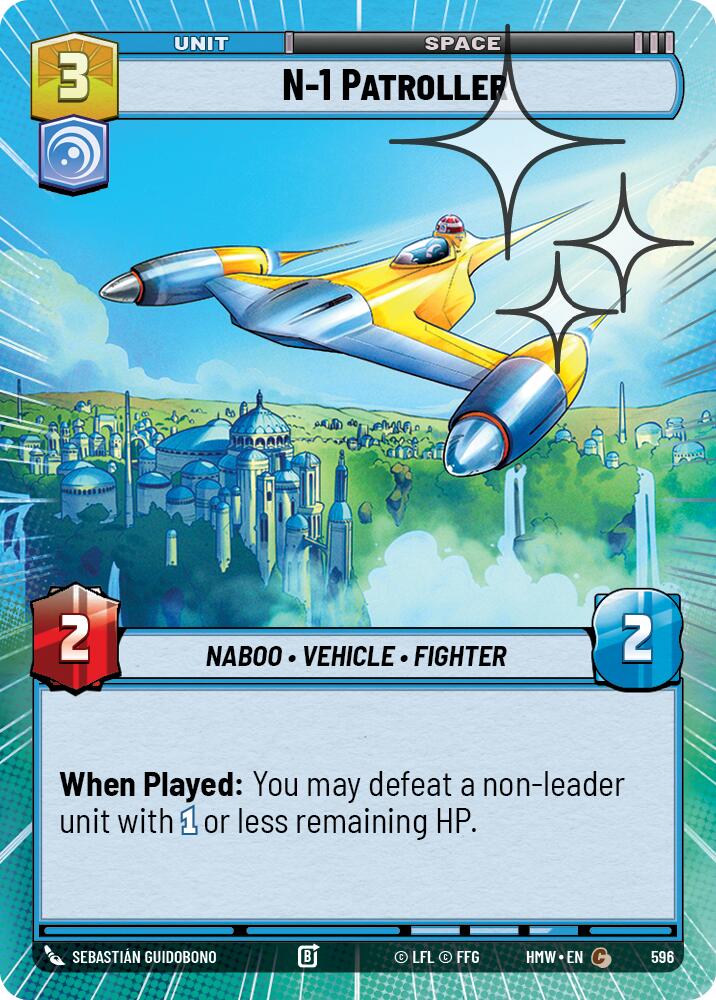 N-1 Patroller (Hyperspace Foil), Homeworlds 596