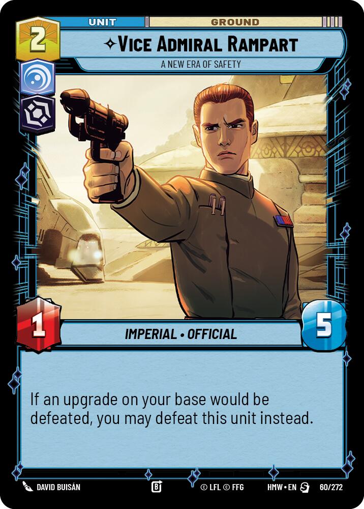 Vice Admiral Rampart - A New Era of Safety, Homeworlds 60/272