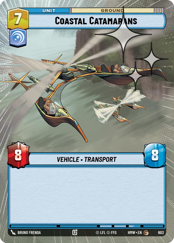 Coastal Catamarans (Hyperspace Foil), Homeworlds 603