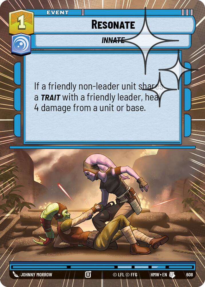 Resonate (Hyperspace Foil), Homeworlds 608