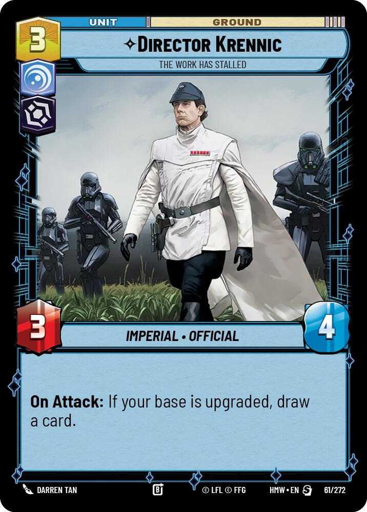 Director Krennic - The Work Has Stalled, Homeworlds 61/272