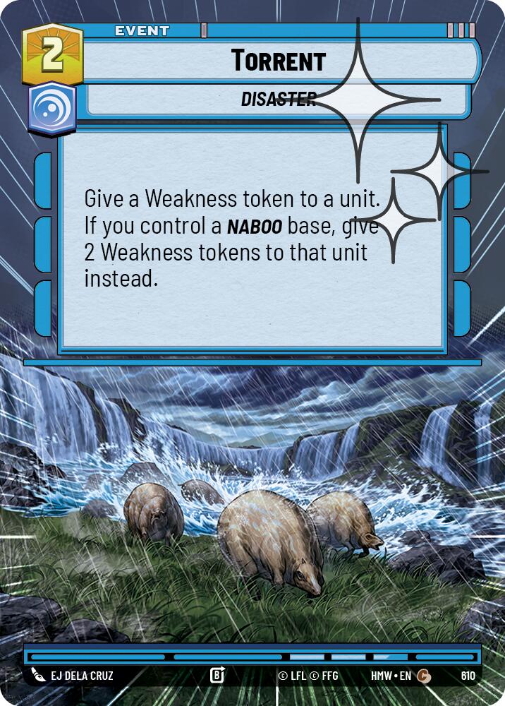 Torrent (Hyperspace Foil), Homeworlds 610