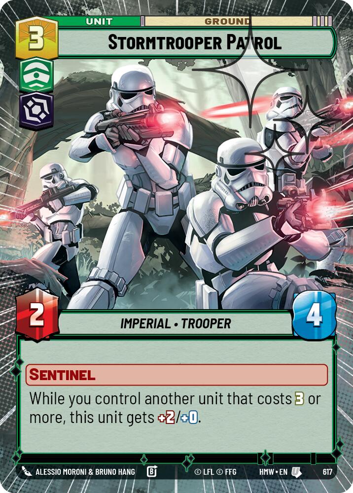 Stormtrooper Patrol (Hyperspace Foil), Homeworlds 617