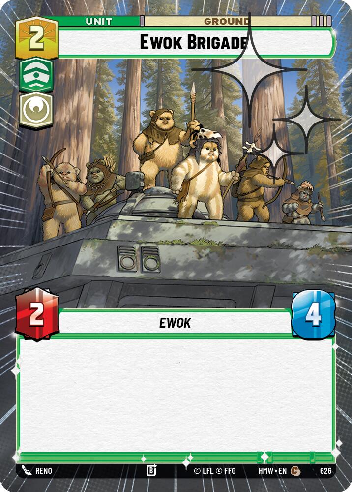 Ewok Brigade (Hyperspace Foil), Homeworlds 626