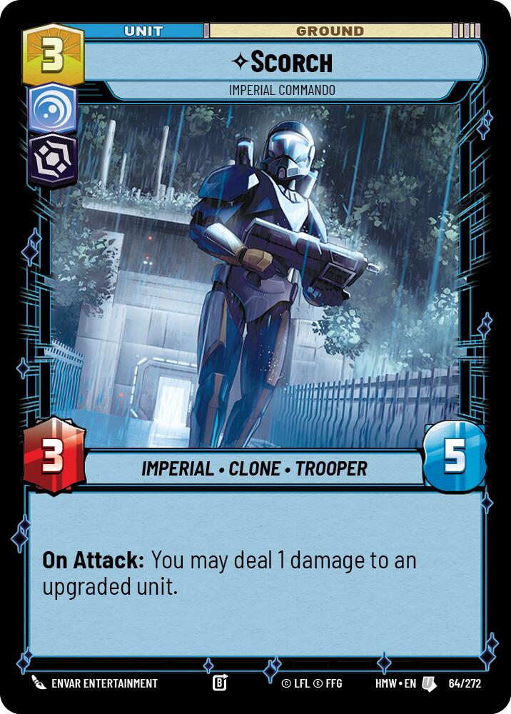 Scorch - Imperial Commando, Homeworlds 64/272