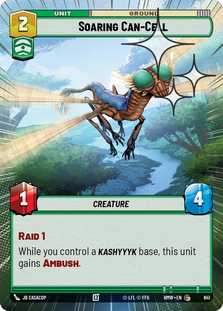 Soaring Can-Cell (Hyperspace Foil), Homeworlds 641
