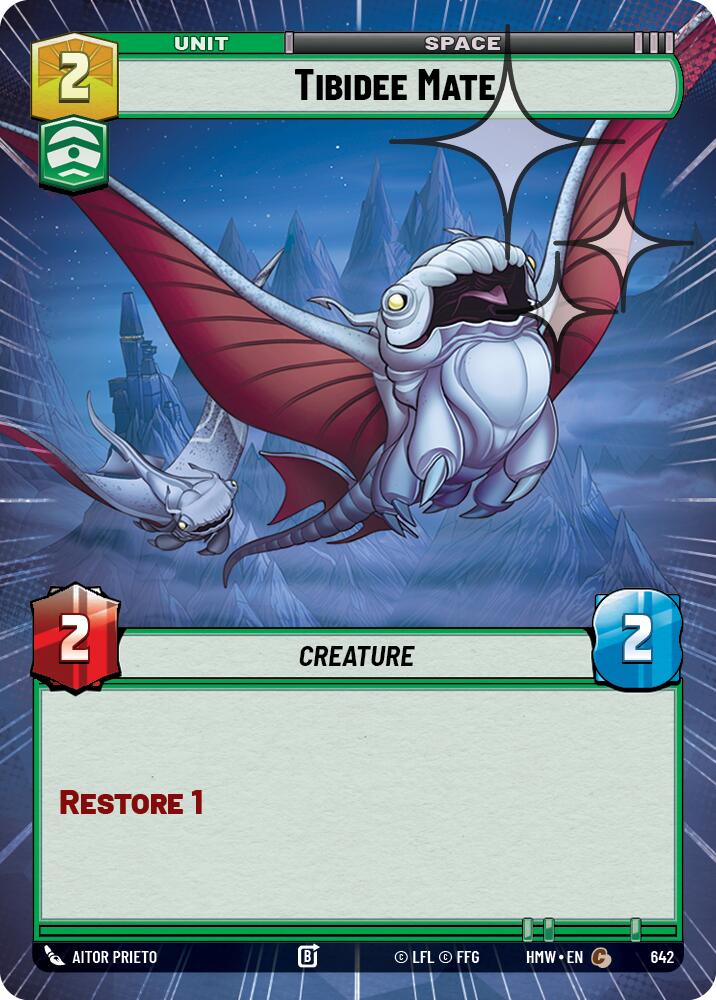 Tibidee Mate (Hyperspace Foil), Homeworlds 642