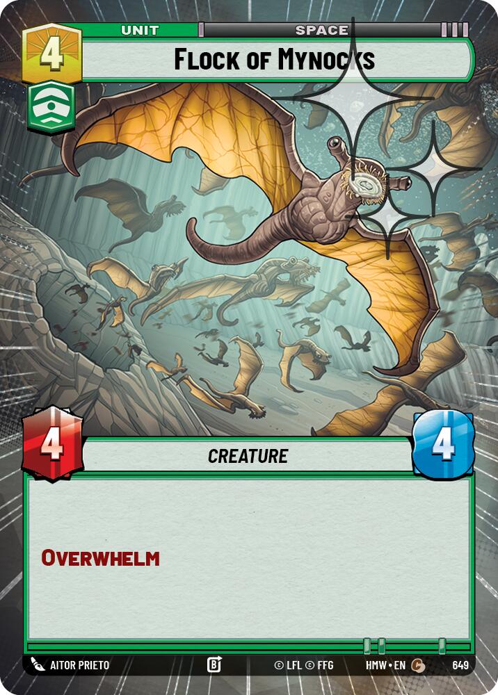 Flock of Mynocks (Hyperspace Foil), Homeworlds 649
