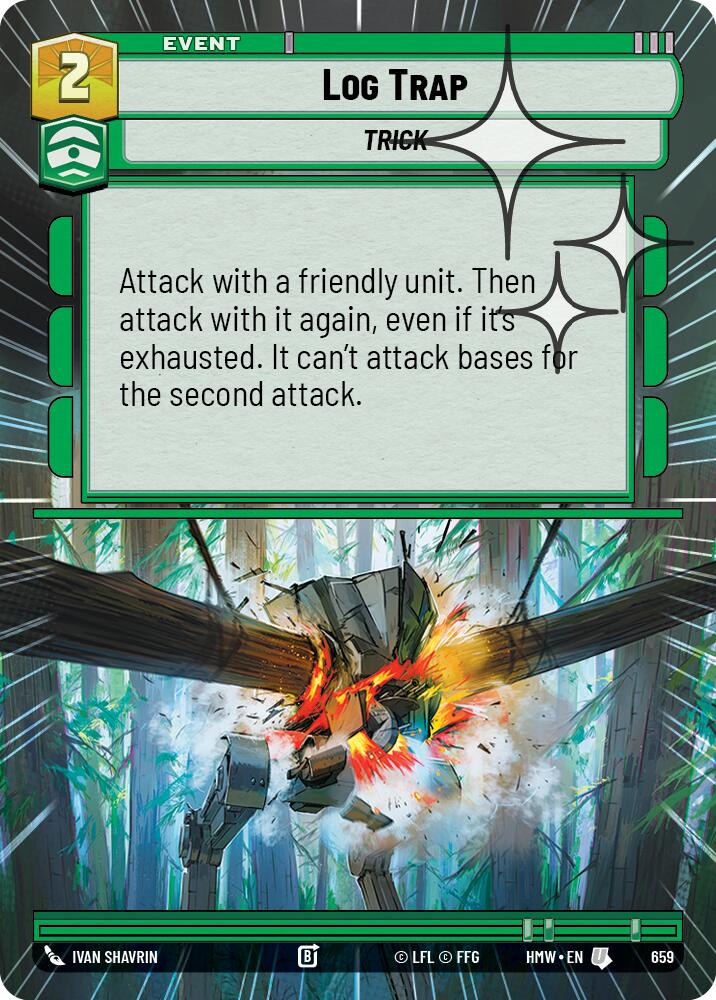 Log Trap (Hyperspace Foil), Homeworlds 659