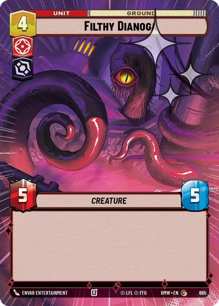 Filthy Dianoga (Hyperspace Foil), Homeworlds 665