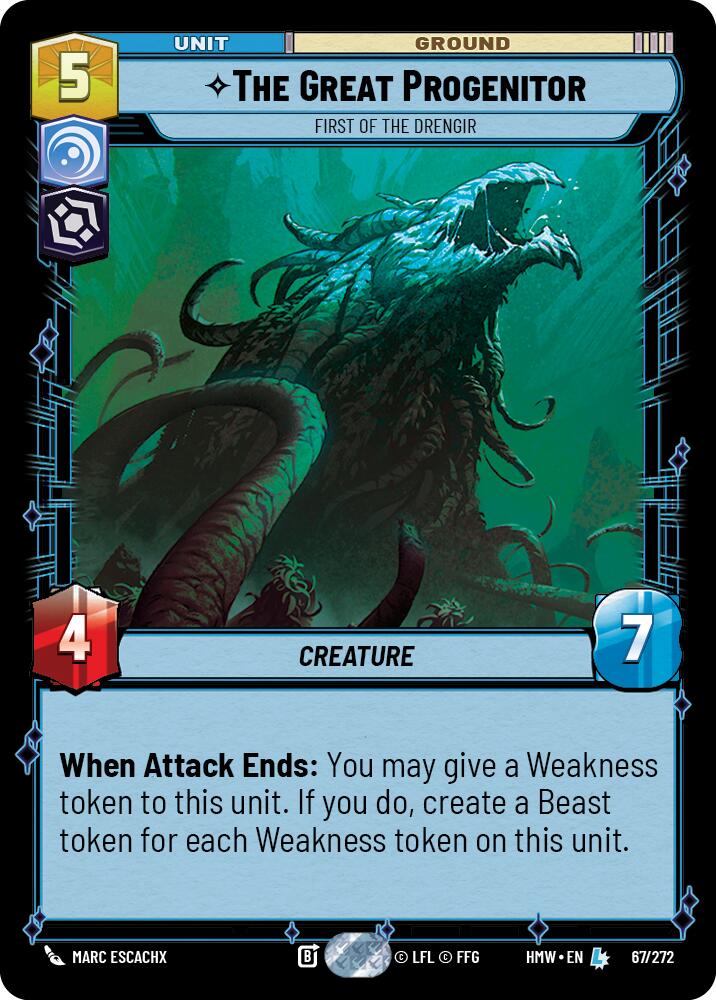 The Great Progenitor - First of the Drengir, Homeworlds 67/272