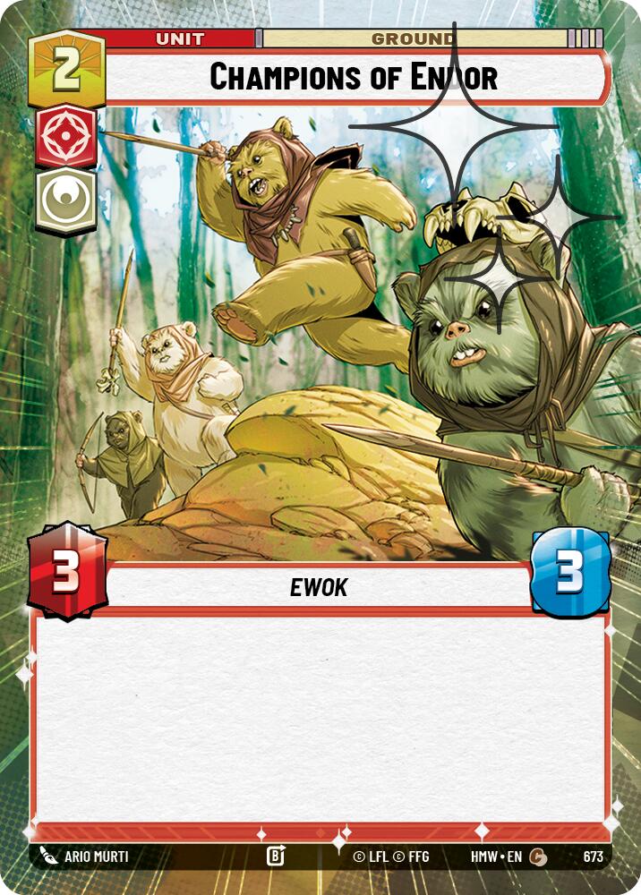 Champions of Endor (Hyperspace Foil), Homeworlds 673