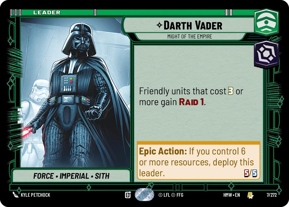 Darth Vader - Might of the Empire, Homeworlds 7/272