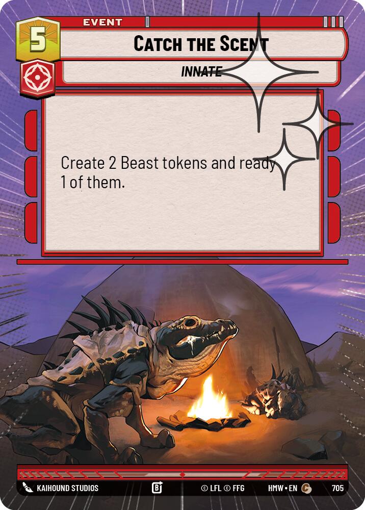 Catch the Scent (Hyperspace Foil), Homeworlds 705