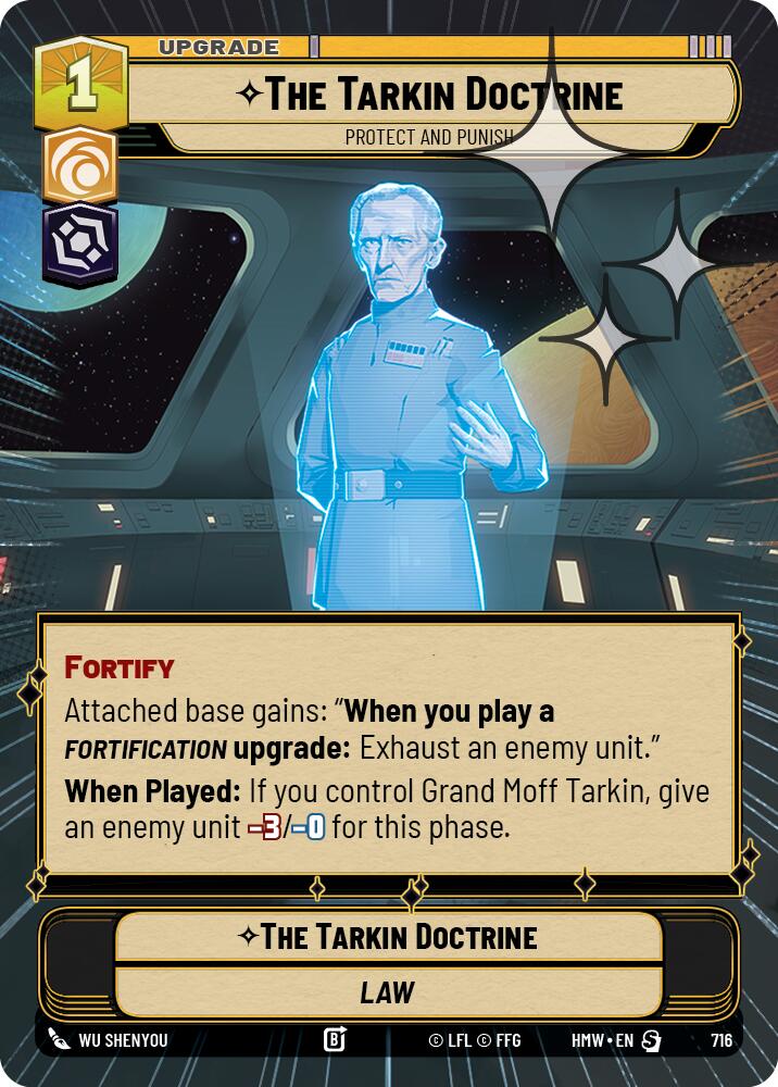 The Tarkin Doctrine - Protect and Punish (Hyperspace Foil), Homeworlds 716