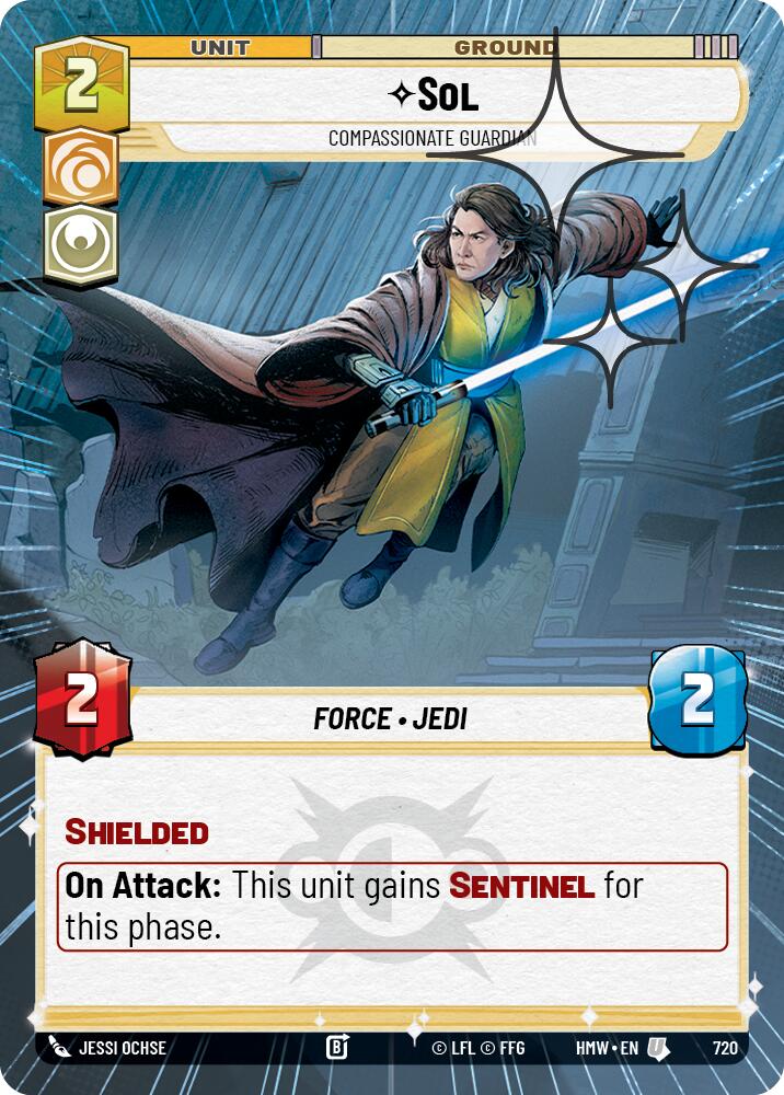 Sol - Compassionate Guardian (Hyperspace Foil), Homeworlds 720
