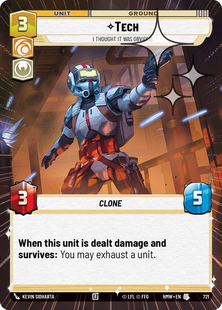 Tech - I Thought It Was Obvious (Hyperspace Foil), Homeworlds 721