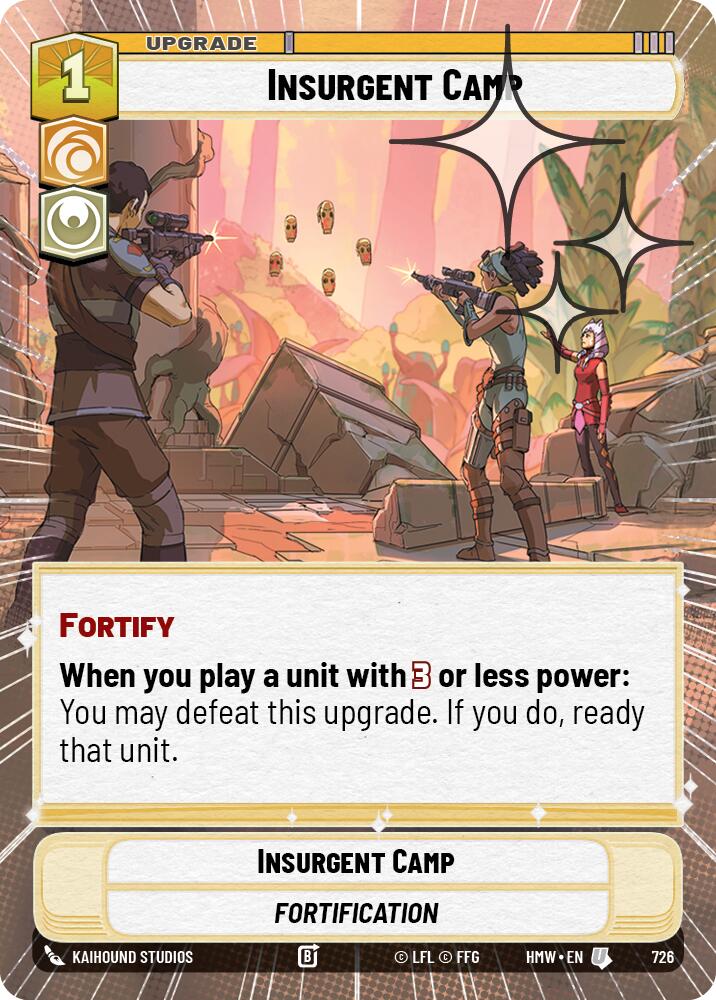 Insurgent Camp (Hyperspace Foil), Homeworlds 726