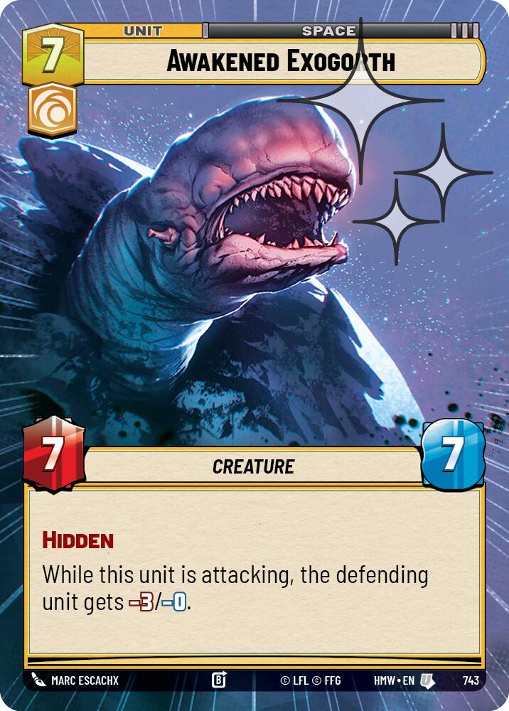 Awakened Exogorth (Hyperspace Foil), Homeworlds 743