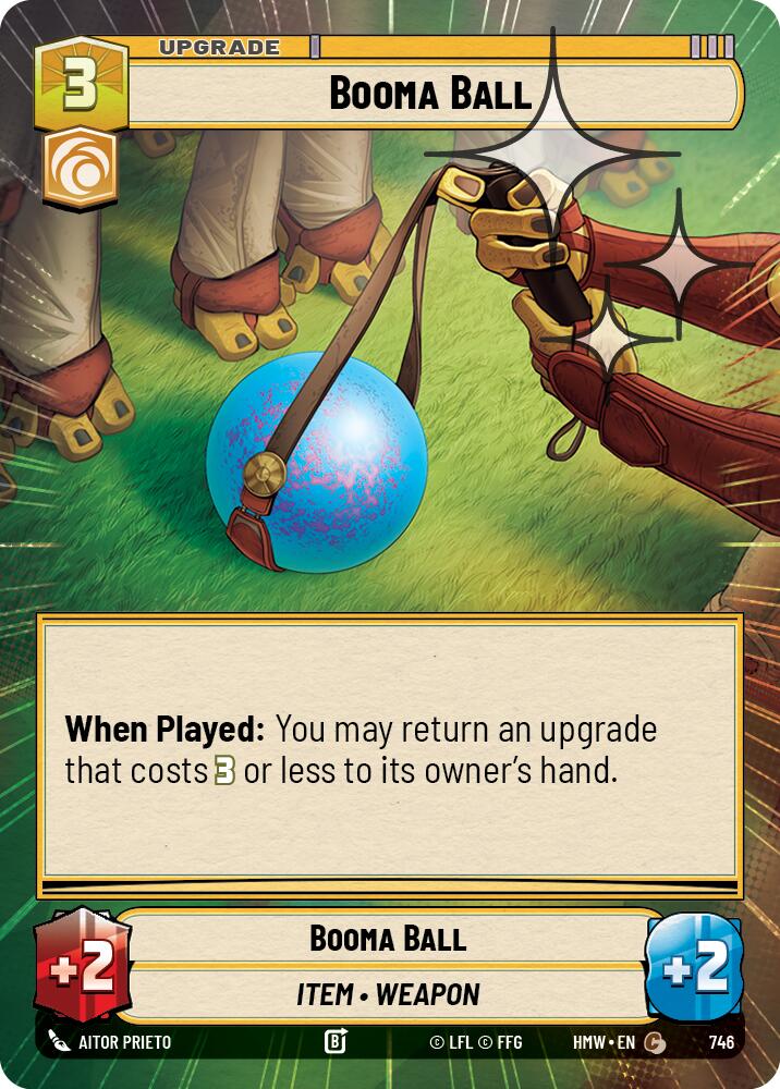 Booma Ball (Hyperspace Foil), Homeworlds 746
