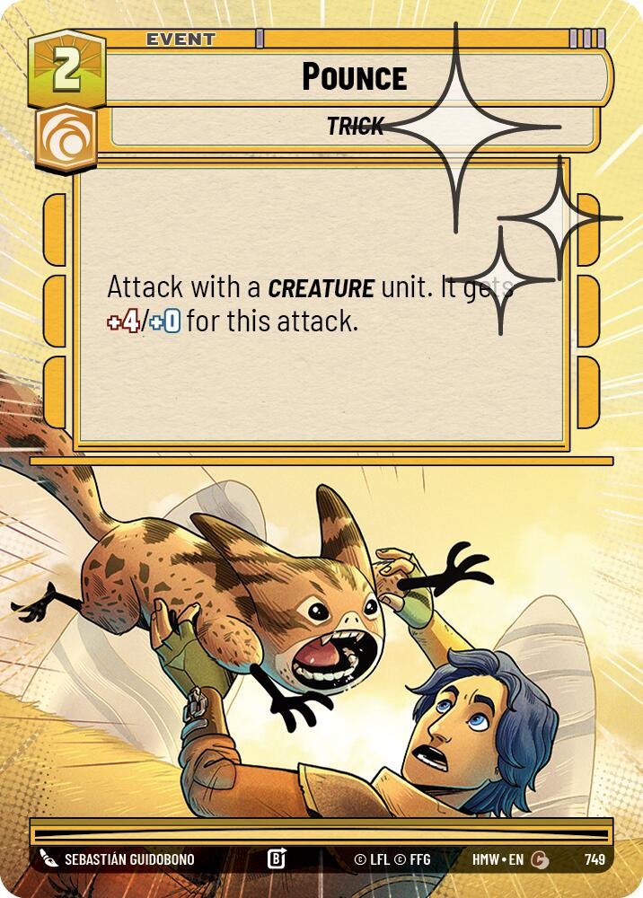 Pounce (Hyperspace Foil), Homeworlds 749