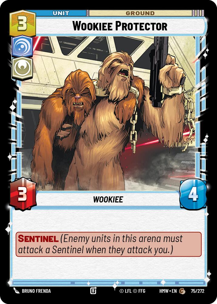Wookiee Protector, Homeworlds 75/272