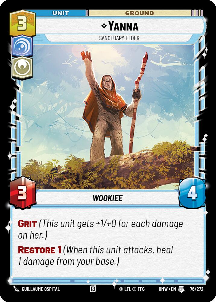 Yanna - Sanctuary Elder, Homeworlds 76/272