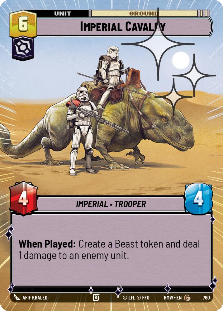 Imperial Cavalry (Hyperspace Foil), Homeworlds 760