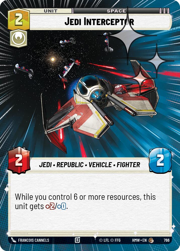 Jedi Interceptor (Hyperspace Foil), Homeworlds 766
