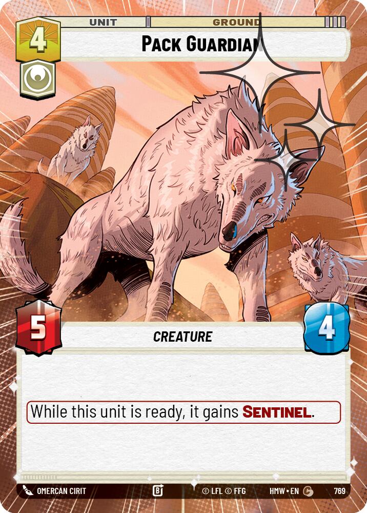 Pack Guardian (Hyperspace Foil), Homeworlds 769