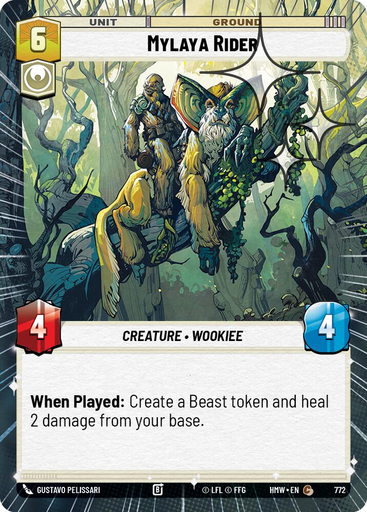 Mylaya Rider (Hyperspace Foil), Homeworlds 772