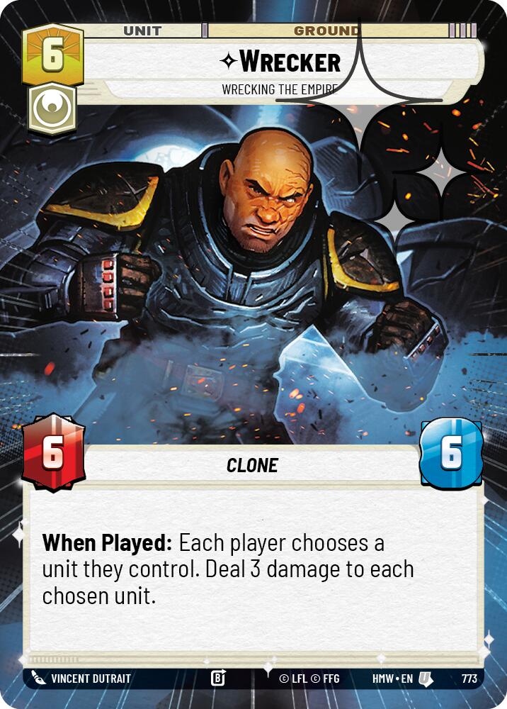 Wrecker - Wrecking the Empire (Hyperspace Foil), Homeworlds 773